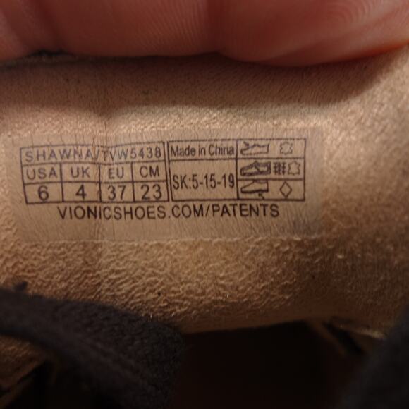 Vionic Women's Size 6 Water Resistant Bootie Comfort Zip Side Boot #242 - Picture 12 of 12